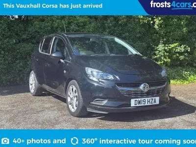 Używany Vauxhall Corsa Sport 75 KM (55 kW) 2019 Czarny Hatchback