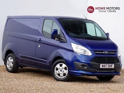 Blue Used 2017 Ford Transit Custom Limited Van | £9,940 (Super price)
