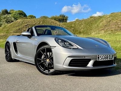 Silver Used 2018 Porsche 718 Boxster Cabriolet | £28,979 (Expensive)