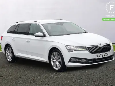 Gebraucht Skoda Superb SE L 150 PS (110 kW) 2022 Weiß Kombi