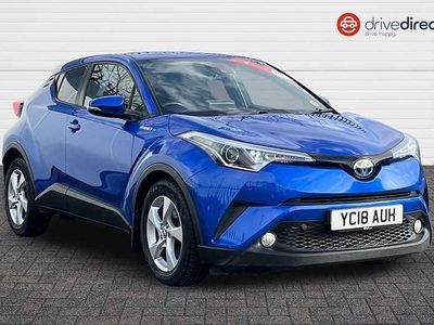 Used Toyota C-HR 122 HP (89 kW) 2018 Blue SUV