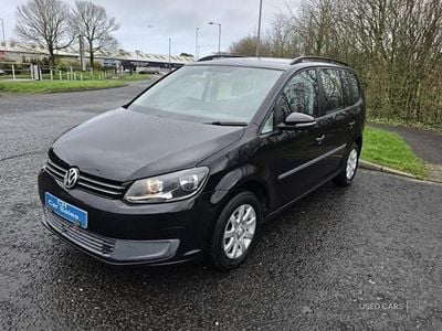 Used VW Touran S 105 HP (77 kW) 2011 Black MPV
