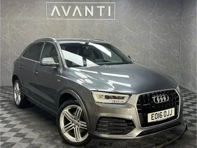 Used Audi Q3 S-line plus 184 HP (135 kW) 2016 Grey SUV