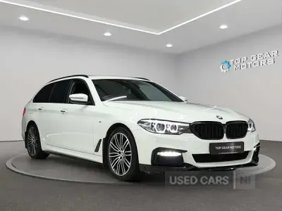 Used BMW 520 M Sport 190 HP (139 kW) 2018 White Estate