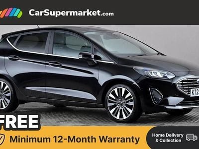 Used Ford Fiesta Titanium X 101 HP (74 kW) 2023 Black Hatchback