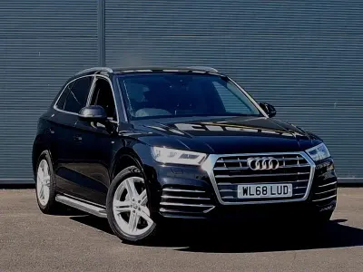 Used Audi Q5 S-Line 190 HP (139 kW) 2019 Black SUV