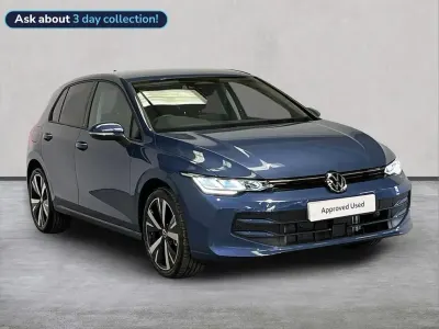 New VW Golf VIII Match 116 HP (85 kW) 2026 Blue Hatchback