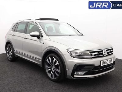 Silver Used 2016 VW Tiguan R-line SUV | £16,770 (Fair price)