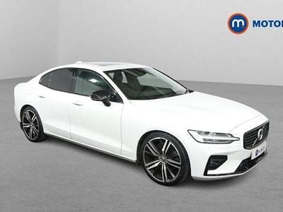 White Used 2021 Volvo S60 R-Design Sedan | £20,399 (Fair price)