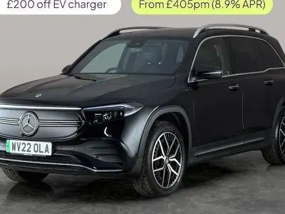 Used Mercedes EQB300 AMG Line Premium 167 kW (228 HP) 2022 Black SUV