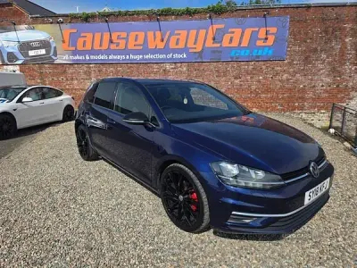 Used VW Golf VII SE 150 HP (110 kW) 2018 Blue Hatchback
