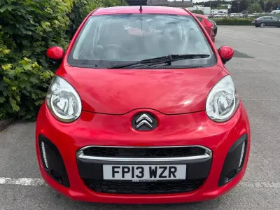 Used Citroën C1 VTR Sport 68 HP (50 kW) 2013 Red Hatchback