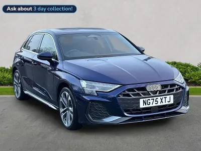 Used Audi A3 S-Line 150 HP (110 kW) 2026 Blue Hatchback