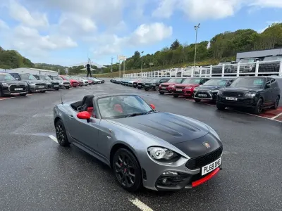 Used Abarth 124 Spider 170 HP (125 kW) 2018 Grey Cabriolet
