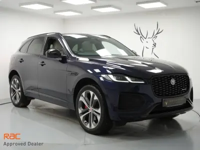 Begagnad Jaguar F-Pace R-Dynamic 2022 Blå SUV
