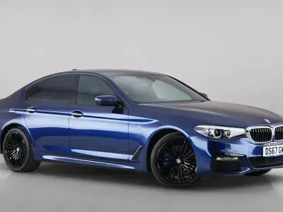 Used BMW 540 M Sport 340 HP (250 kW) 2017 Blue Sedan