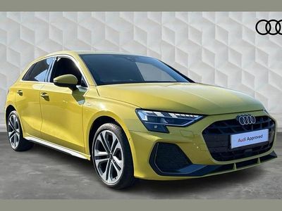 Used Audi A3 e-tron S-Line 200 HP (147 kW) 2025 Yellow Hatchback