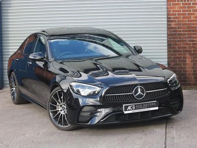 Used Mercedes E200 AMG line 200 HP (147 kW) 2023 Black Sedan