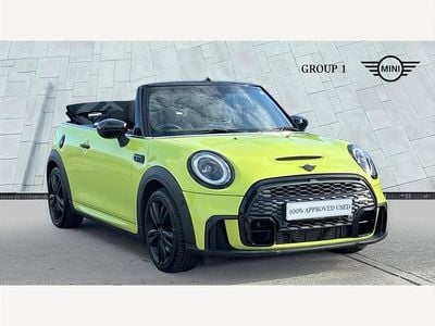 Used Mini Cooper S Cabriolet Sport 178 HP (130 kW) 2021 Yellow Cabriolet