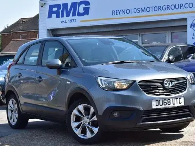 Used Vauxhall Crossland X S 110 HP (80 kW) 2019 Grey SUV