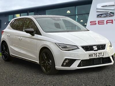 Used Seat Ibiza Black Edition 113 HP (83 kW) 2025 White Hatchback