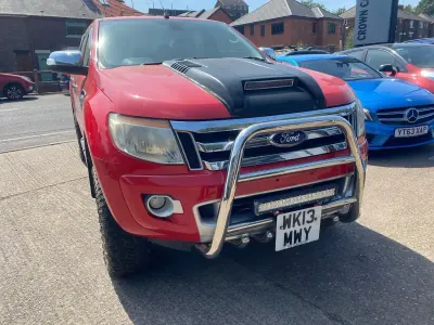 Used Ford Ranger Limited 2013 Red Pickup