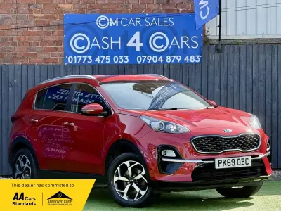 Used Kia Sportage 177 HP (130 kW) 2019 Red SUV