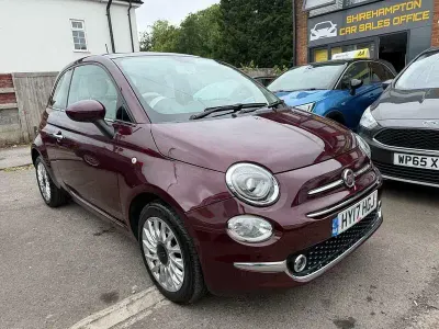 Used Fiat 500 Lounge 69 HP (50 kW) 2017 Red