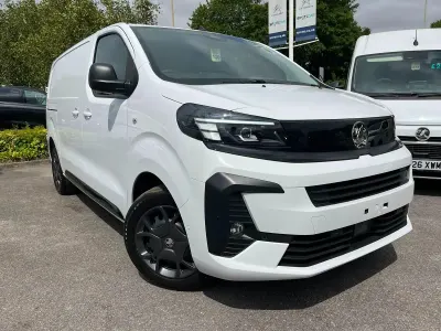 New Vauxhall Vivaro S 120 HP (88 kW) 2026 White MPV