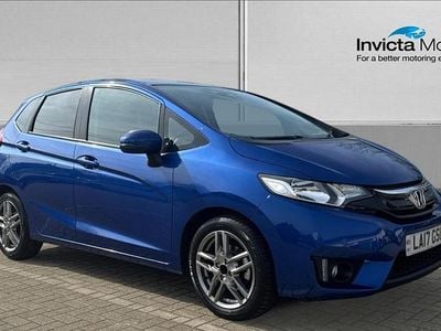 Used Honda Jazz EX 102 HP (75 kW) 2017 Brilliant sporty blue metallic Hatchback