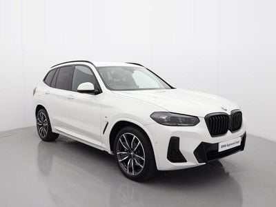 White Used 2023 BMW X3 M Sport SUV | £38,390 (Fair price)