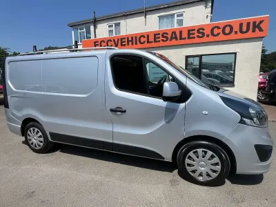 Used Vauxhall Vivaro Sportive 120 HP (88 kW) 2018 Silver
