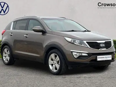 Used Kia Sportage 115 HP (84 kW) 2013 Brown SUV