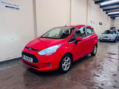 Used Ford B-MAX Zetec 90 HP (66 kW) 2013 Red MPV