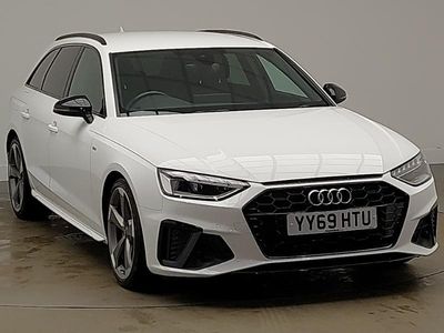 Used Audi A4 Black Edition 150 HP (110 kW) 2020 White Estate