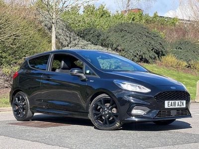 Used Ford Fiesta ST-Line X 140 HP (102 kW) 2018 Black Hatchback