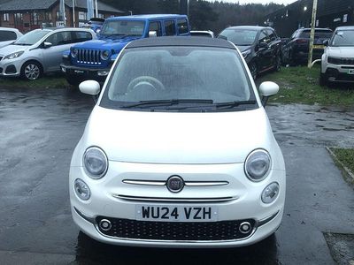 White Used 2024 Fiat 500C S Cabriolet | £13,495 (A bit pricey)