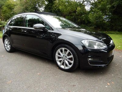 Used VW Golf VII GT 2015 Metallic black Hatchback