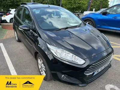 Used Ford Fiesta Zetec 2016 Black Hatchback