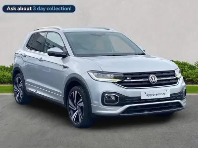 Used VW T-Cross R-line 115 HP (84 kW) 2019 Silver SUV