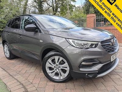 Used Vauxhall Grandland X SRi 130 HP (95 kW) 2020 Moonstone grey SUV