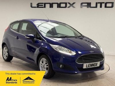 Used Ford Fiesta Zetec 2015 Blue Hatchback