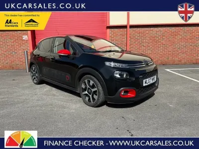 Begagnad Citroën C3 Flair 110 HK (80 kW) 2017 Svart Halvkombi