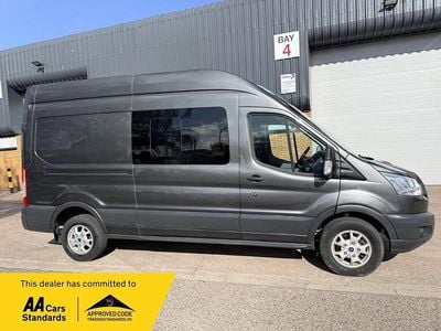 Used Ford Transit 170 HP (125 kW) 2018 Grey Van