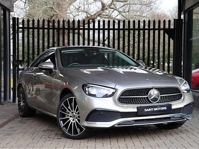 Silver Used 2022 Mercedes E450 AMG line Coupe | £37,995