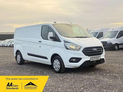 Used Ford Transit Custom Trend 105 HP (77 kW) 2021 White Van