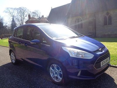 Used Ford B-MAX Zetec 90 HP (66 kW) 2014 Blue MPV