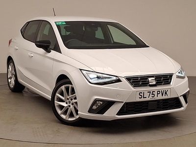 New Seat Ibiza FR 95 HP (69 kW) 2025 Metallic  glacial white Hatchback
