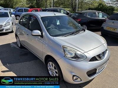 Begagnad Nissan Micra Acenta 2015 Silver Halvkombi