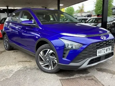 Usado Hyundai Bayon SE 100 HP (73 kW) 2022 Azul SUV
